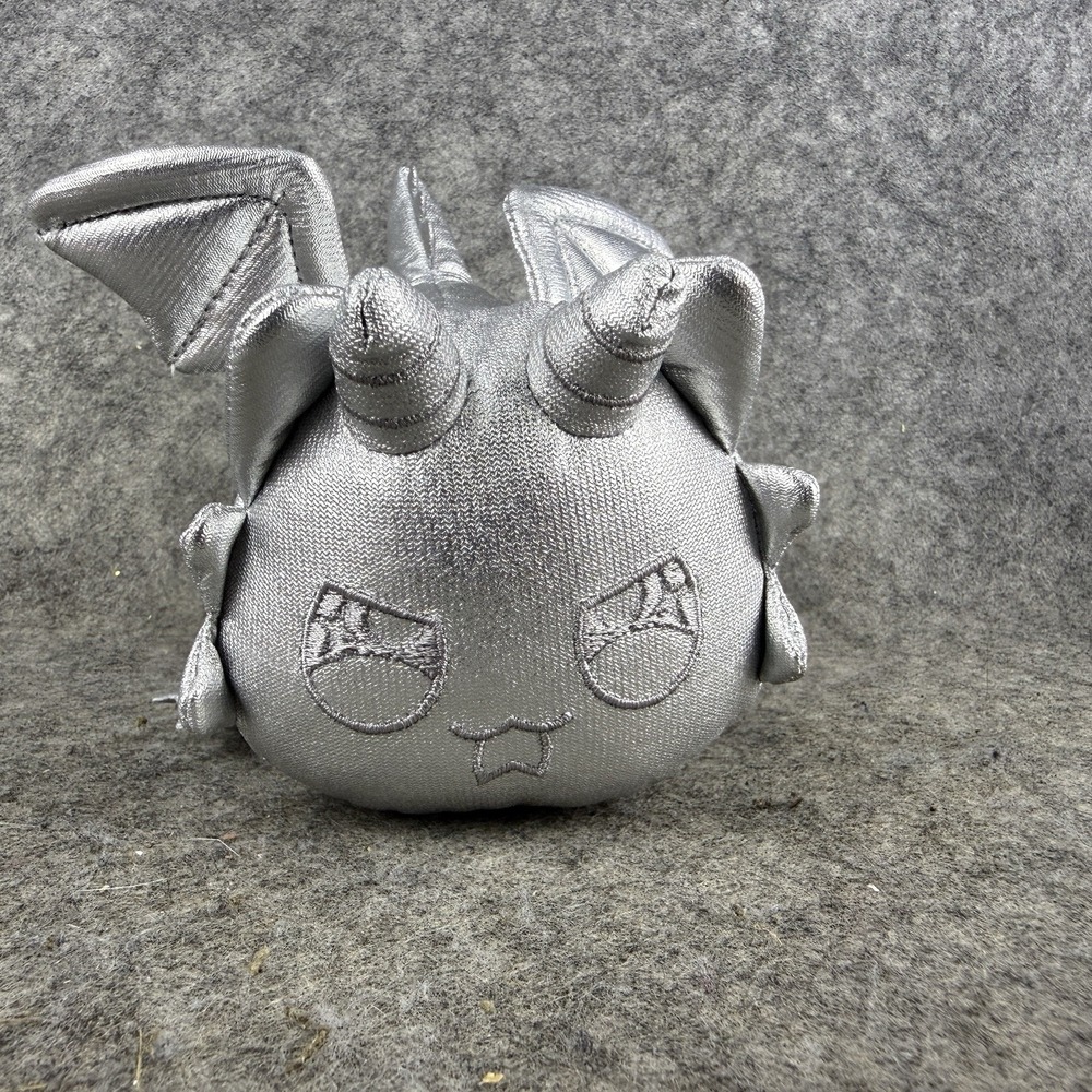 Aphmau MeeMeows Mystery Plush Gemstone Dragons Silver Dragon Cat Limited Edition